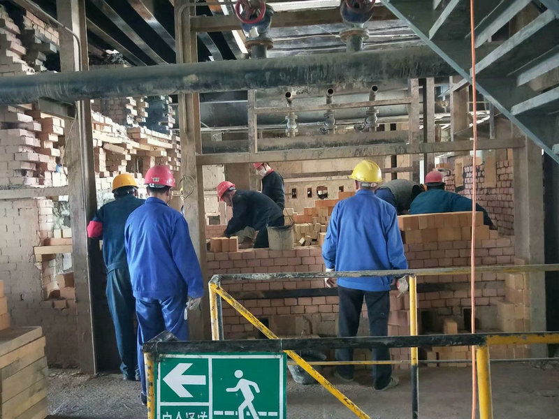 耐火澆注料施工